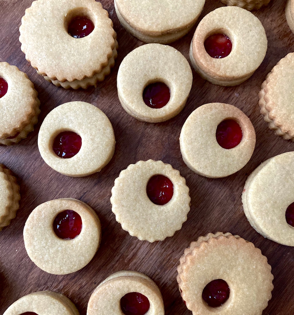 Sifted Durum Linzer Cookies – Janie's Mill