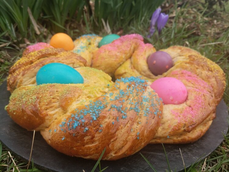 Easter Egg Bread – Janie's Mill