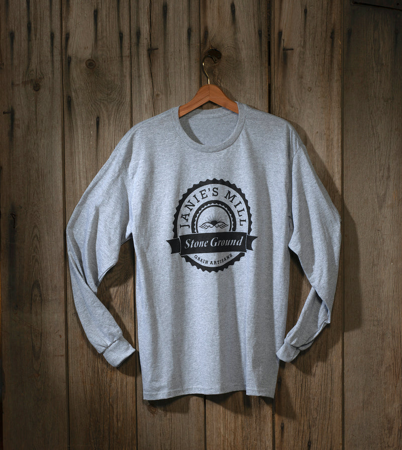 Janie's Mill Gray Long-sleeved T-shirt
