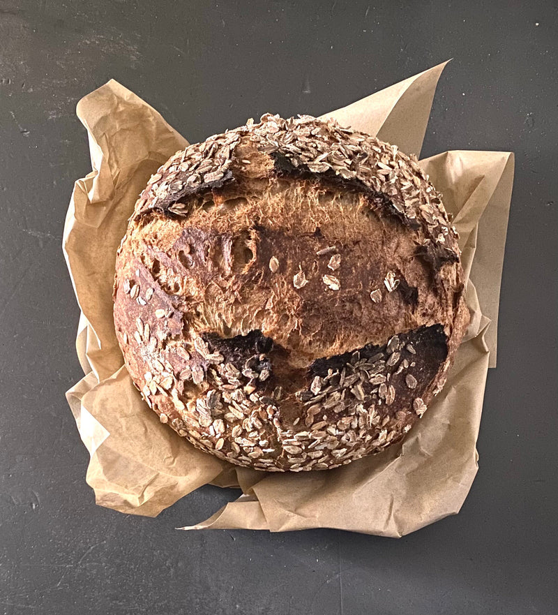 Cecilia's Two Black Emmer Loaves