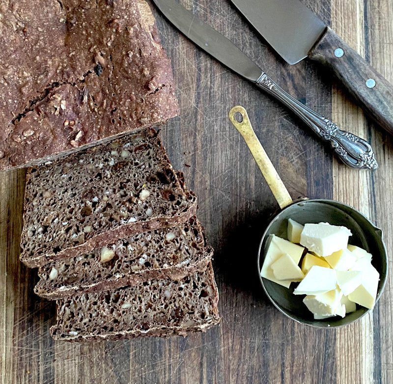 Raisin Bread with Red Fife and Dark Rye