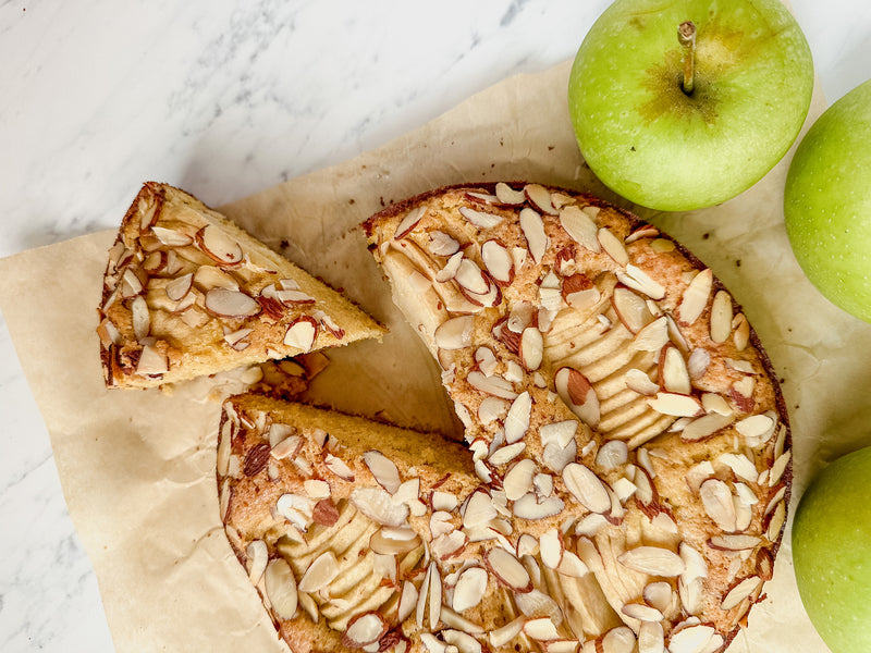 Apple and Almond Cake with Sifted Durum by Martin Sorge
