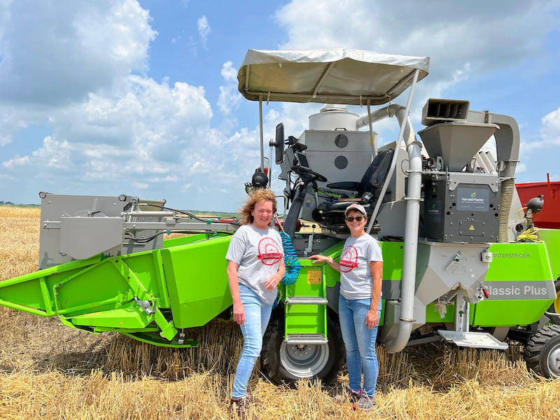 Janie's Farm and Janie's Mill participate in grain variety trials with the University of Illinois and others