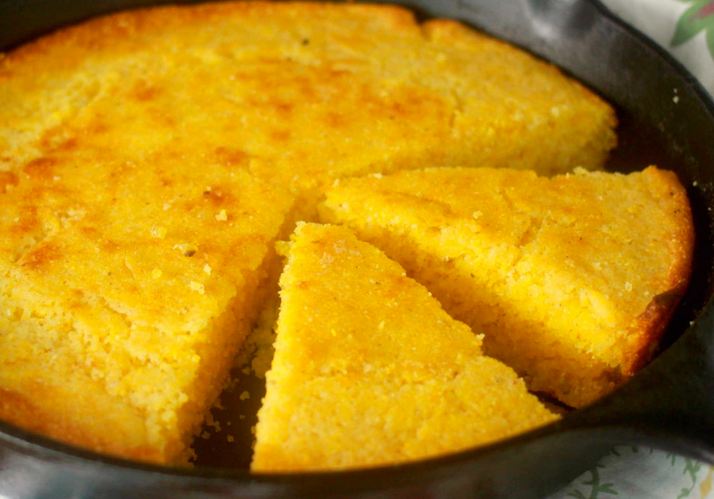 Old-fashioned Cornbread with Janie's Mill Cornmeal