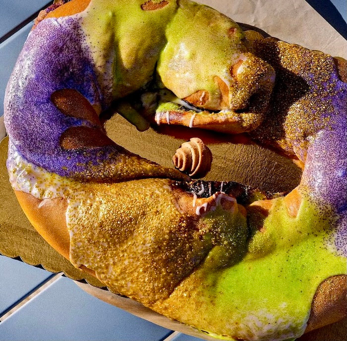 Mexican Chocolate King Cake by Lucia