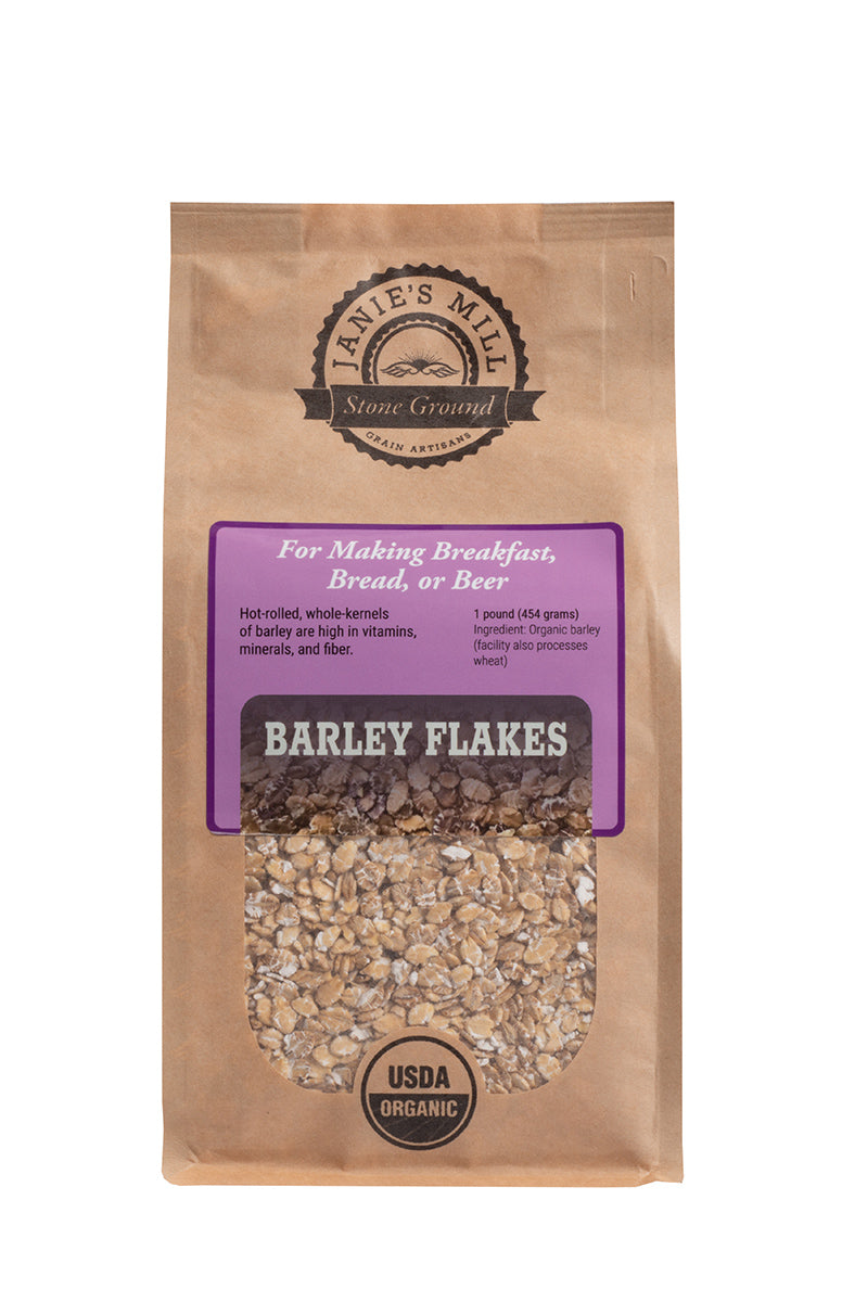 Organic Barley Flakes -- back in stock!