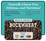 Organic Whole Buckwheat Groats (Un-hulled)
