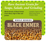 Organic Black Emmer Berries