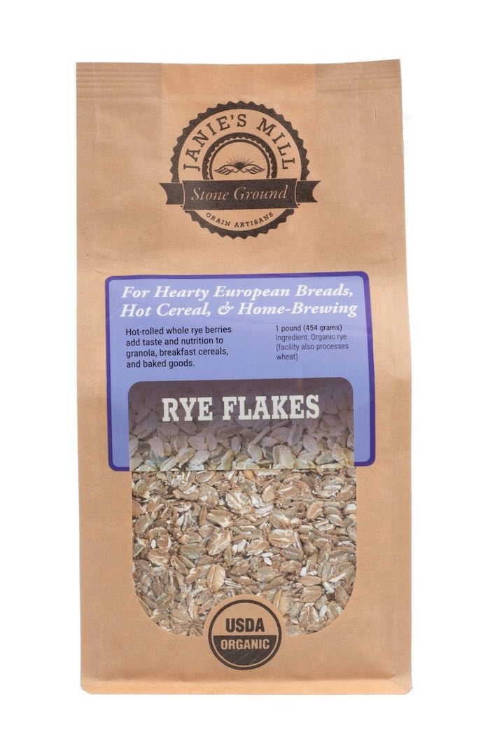 Organic Rye Flakes – Janie's Mill