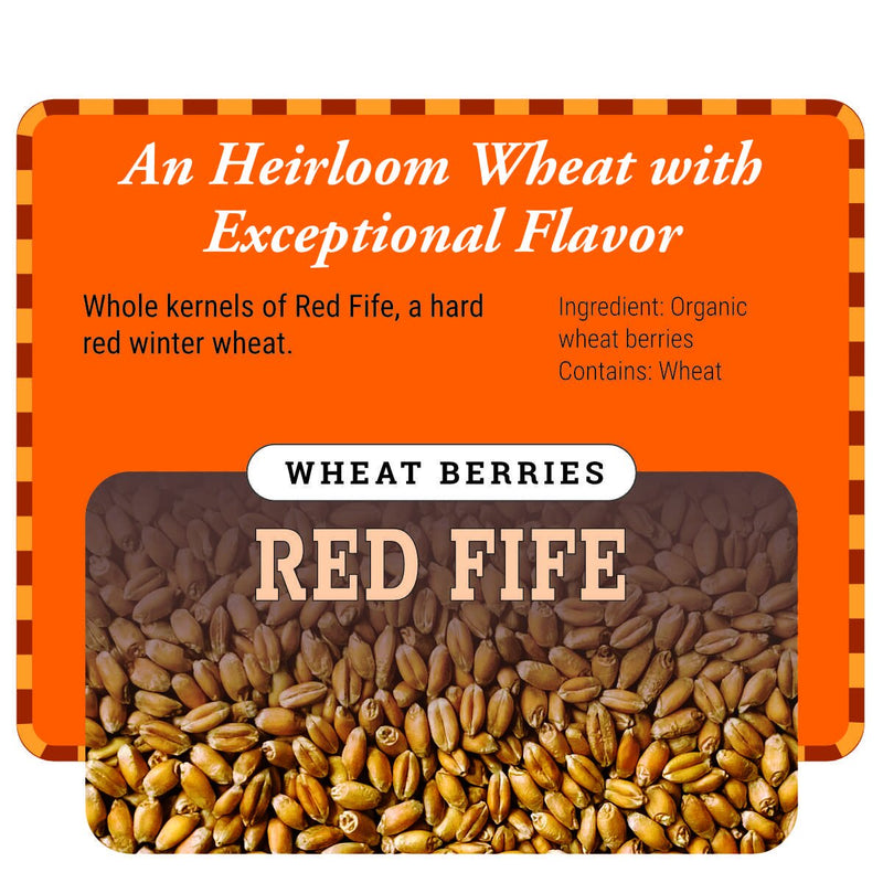 Organic Red Fife Heirloom Wheat Berries