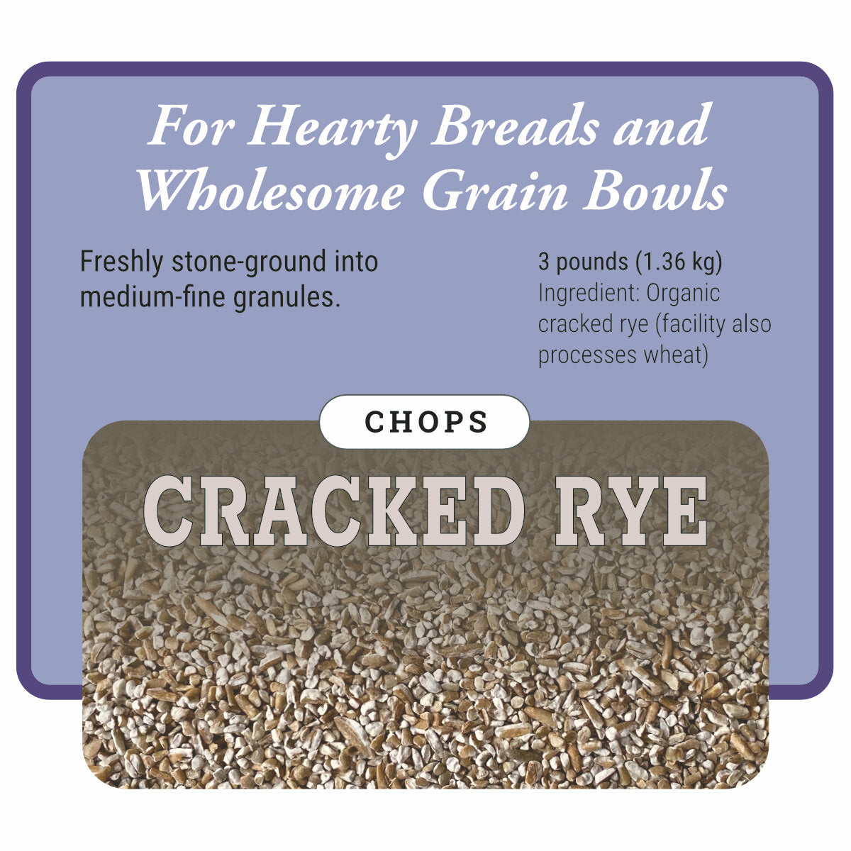 Organic Cracked Rye – Janie's Mill