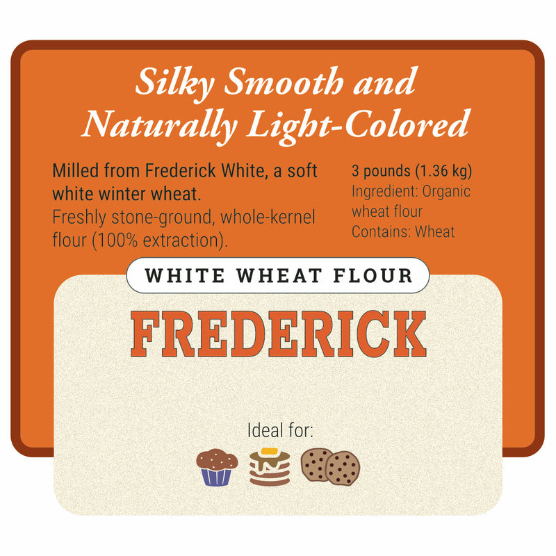 Organic Frederick White Wheat Flour
