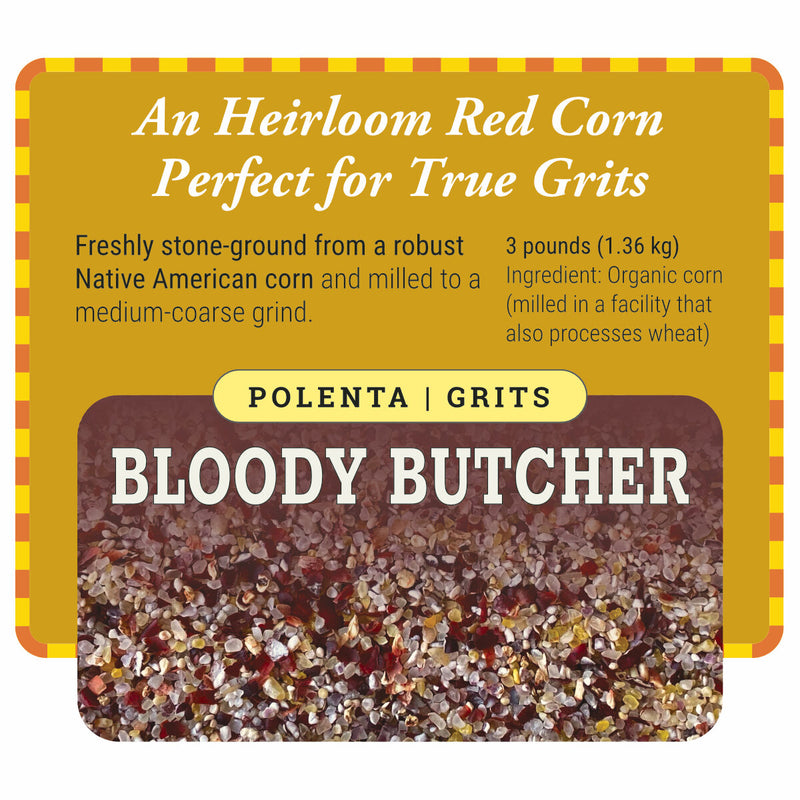 Organic Bloody Butcher Polenta/Grits