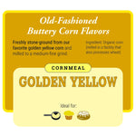 Organic Golden Yellow Cornmeal