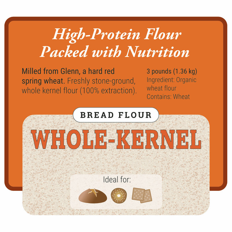 Organic Whole-Kernel Bread Flour